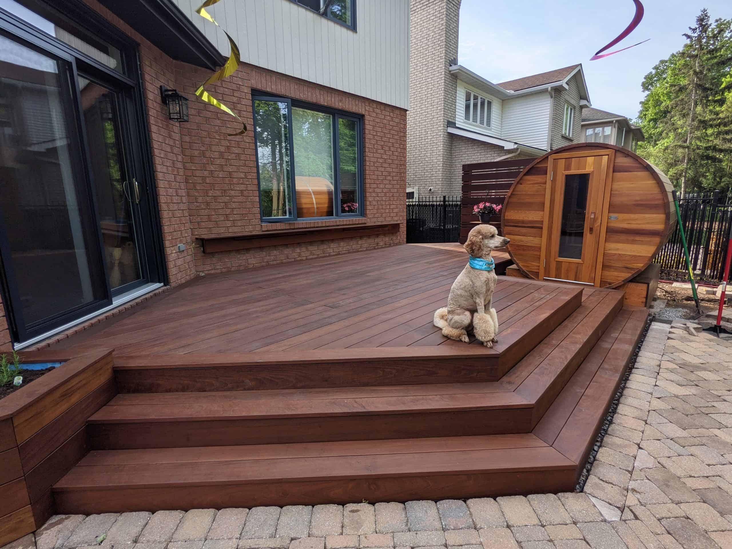 IPE Deck and Stairs in Kanata